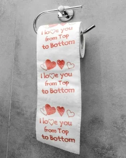 Papier toaletowy I LOVE YOU XL