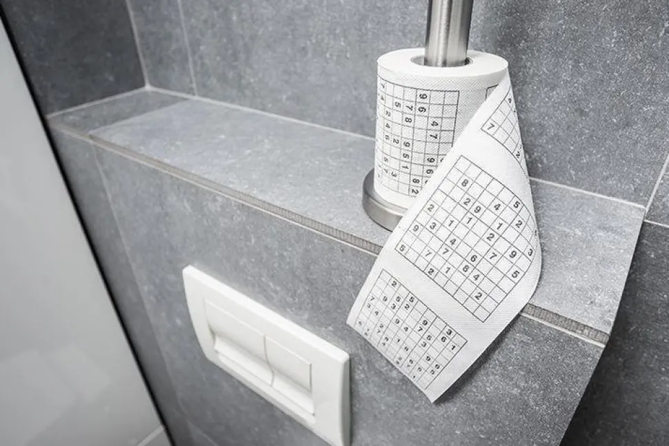 Papier toaletowy sudoku
