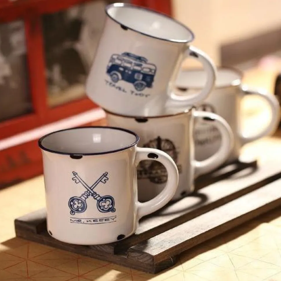 Porcelanowy MINI kubek retro - Refined Vanguards