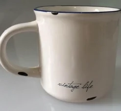 Porcelanowy MINI kubek retro - Refined Vanguards