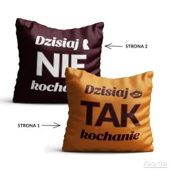 Poszewka prezentowa - Tak/Nie