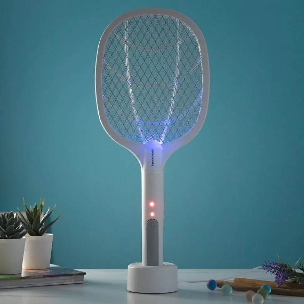 Rakieta owadobójcza 2 w 1, akumulatorowa, z lampą UV