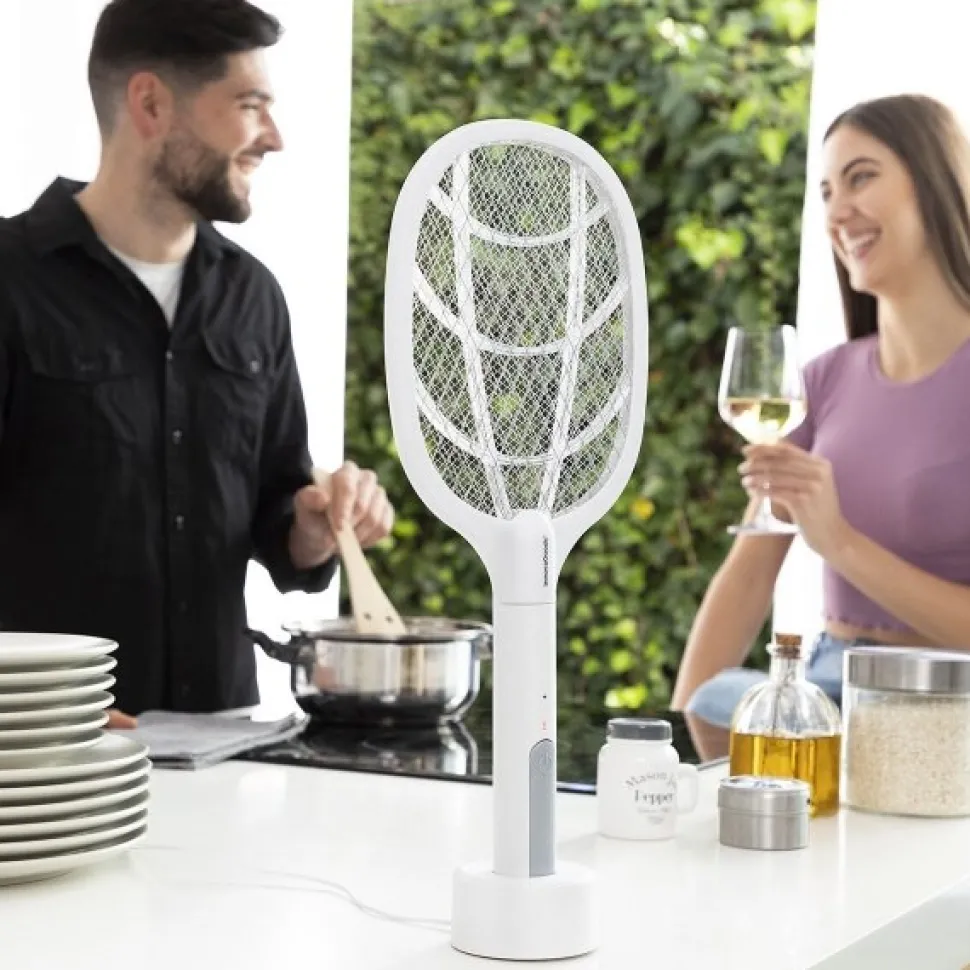 Rakieta owadobójcza 2 w 1, akumulatorowa, z lampą UV