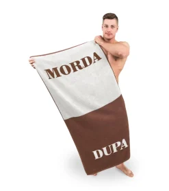 Ręcznik dupa morda - prezent dla faceta chłopaka męża syna