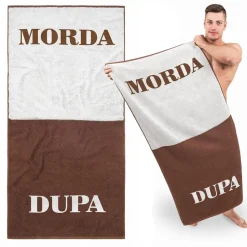 Ręcznik dupa morda - prezent dla faceta chłopaka męża syna