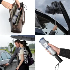 Securella - Odwrócony Parasol z Odblaskiem