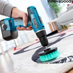 Szczotki do Czyszczenia na Wiertarkę InnovaGoods 3szt.