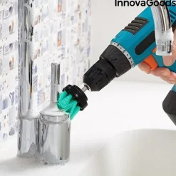 Szczotki do Czyszczenia na Wiertarkę InnovaGoods 3szt.