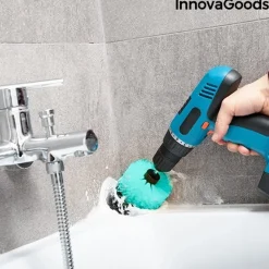 Szczotki do Czyszczenia na Wiertarkę InnovaGoods 3szt.