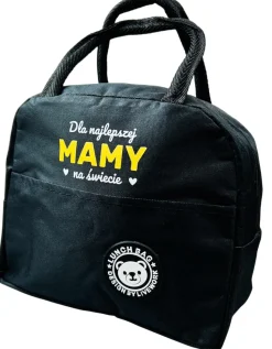 Torba Termiczna na Lunch Dla Najlepszej Mamy - Prezent dla Mamy na Dzień Matki Święta Urodziny Lunchbox