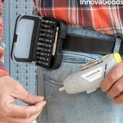 Wkrętarka akumulatorowa InnovaGoods zestaw