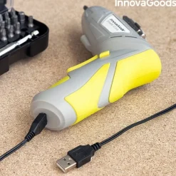 Wkrętarka akumulatorowa InnovaGoods zestaw