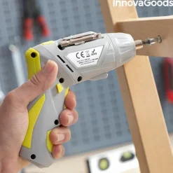 Wkrętarka akumulatorowa InnovaGoods zestaw