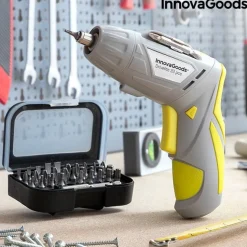 Wkrętarka akumulatorowa InnovaGoods zestaw