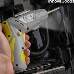 Wkrętarka akumulatorowa InnovaGoods zestaw