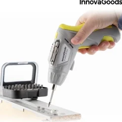 Wkrętarka akumulatorowa InnovaGoods zestaw
