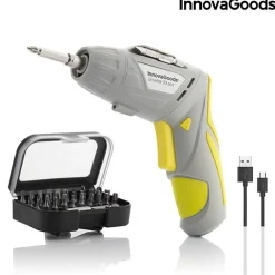 Wkrętarka akumulatorowa InnovaGoods zestaw