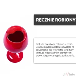 Zakochany Kieliszek diVinto - Czarny