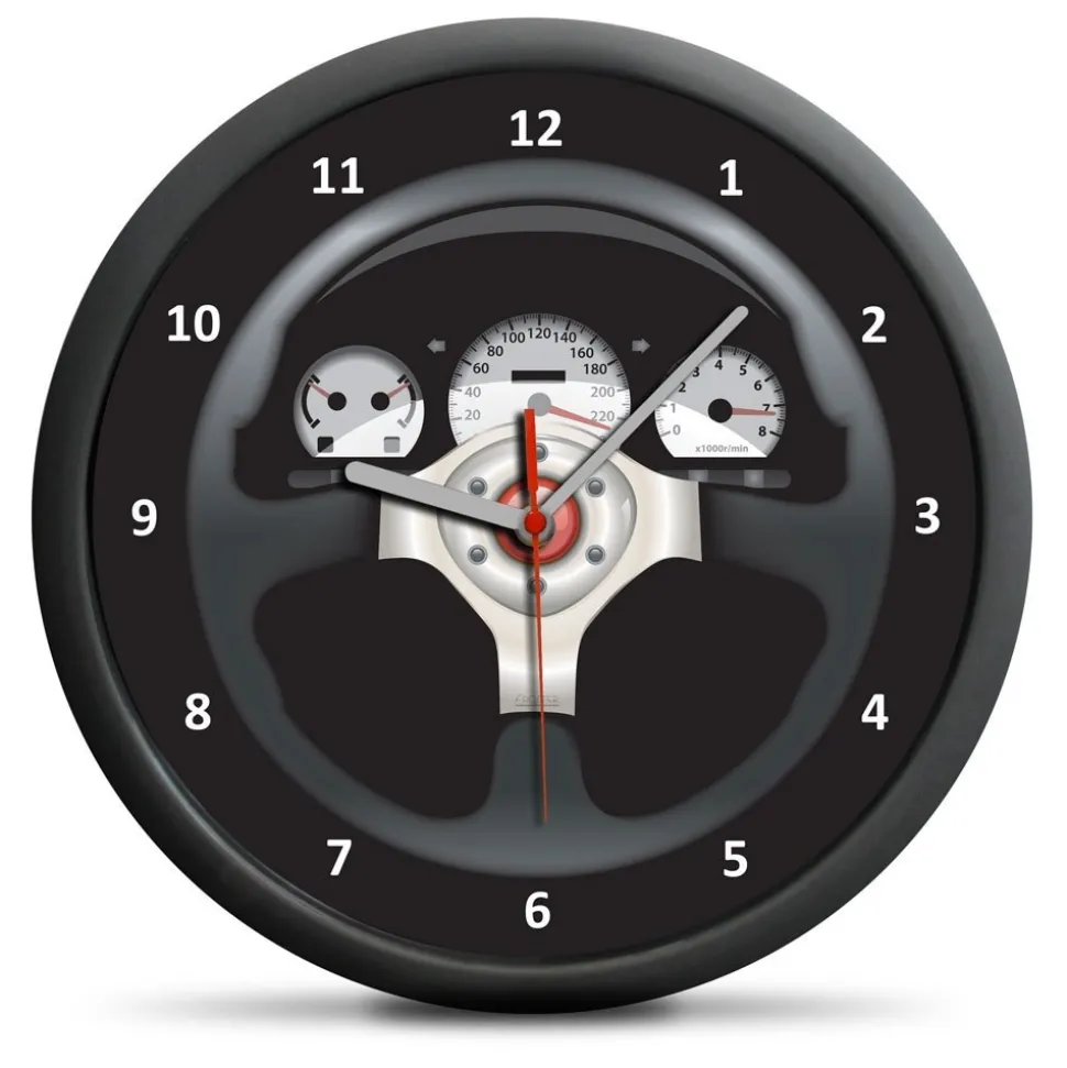 Zegar Demon Prędkości - cichy mechanizm