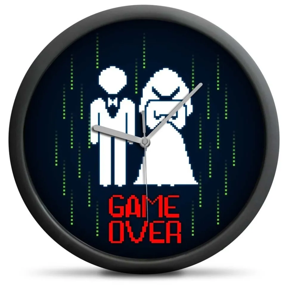 Zegar Game Over - cichy mechanizm