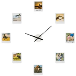 Zegar z ramkami na zdjęcia Impressions Clock