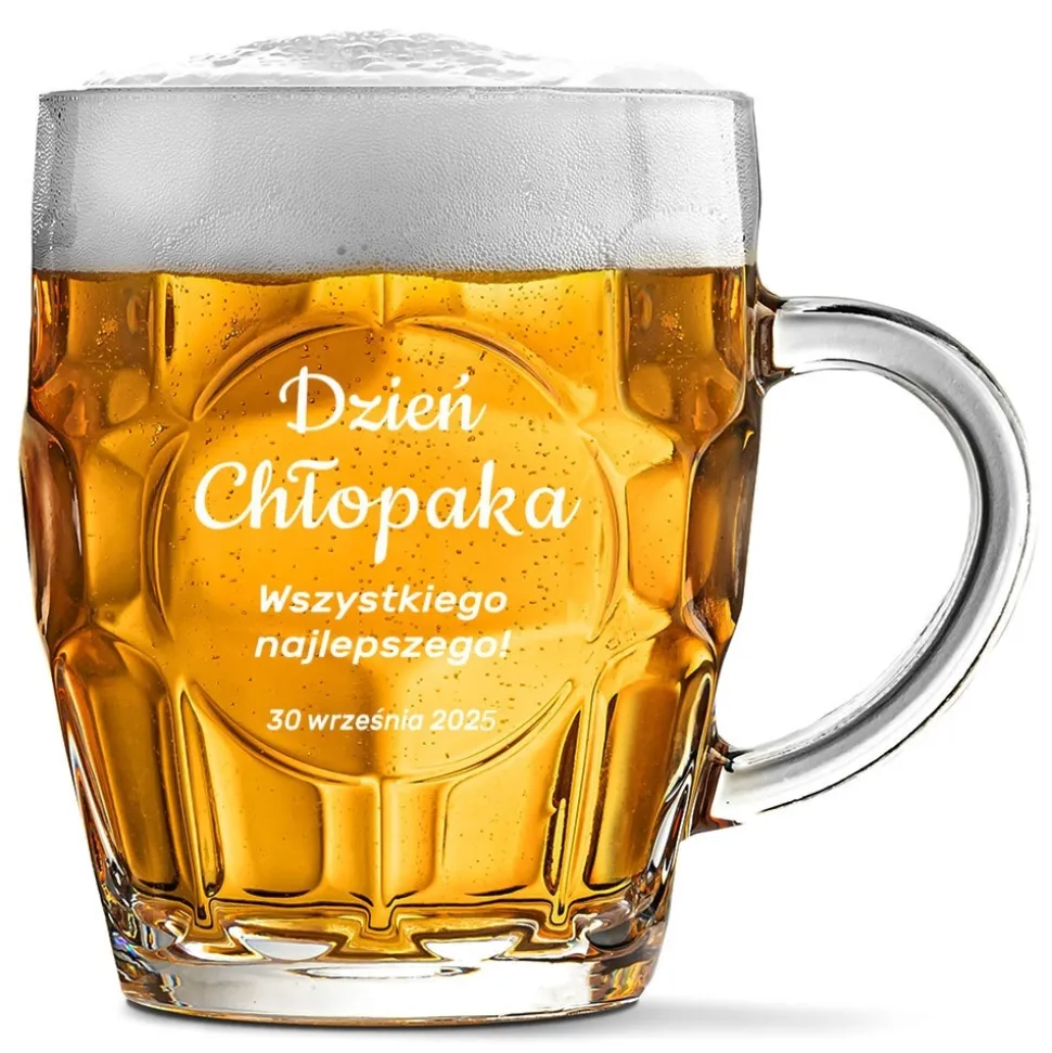 Zestaw do Piwa Kufel + Otwieracz - prezent na Dzień Chłopaka