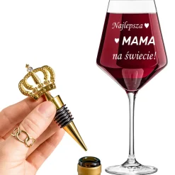 Zestaw do wina dla Mamy - prezent na Dzień Mamy Matki