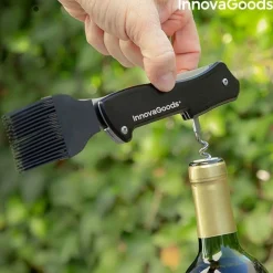 Zestaw Narzędzi do Grilla Składany 5w1 Scyzoryk InnovaGoods