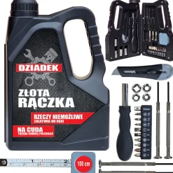 Zestaw Narzędzi Kanister dla Dziadka - prezent na Dzień Dziadka Święta Urodziny